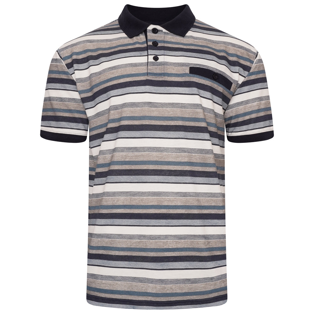 Multi Stripe Polo Shirt – Forge Clothing – Men's Clothing Up To 8XL